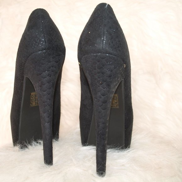 LOLLICOUTURE High HEELS Black SIZE 8.5 USED FOR PHOTO SHOOT - Picture 4 of 5